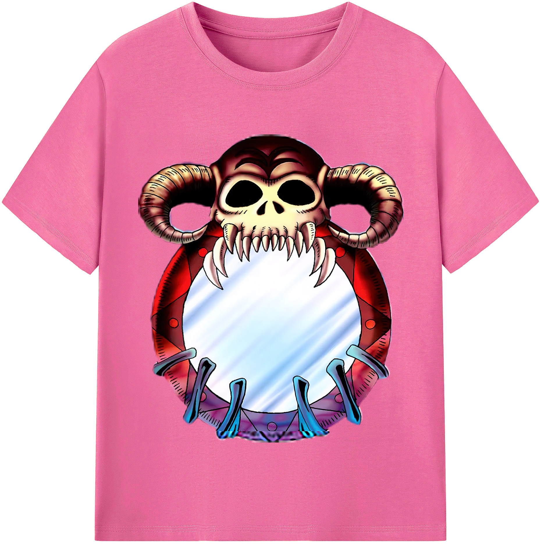 （画像用） 遊☆戯☆王 Yu-Gi-Oh! レディースカジュアルプリントTシャツ（綿100％）
